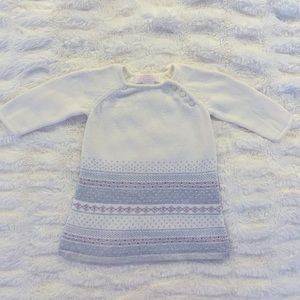 Janie and Jack infant knit dress.
